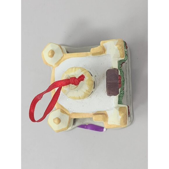 Vintage 1991 Giny Inc. Handcrafted Ceramic Christmas Ornament - Picture 5 of 11